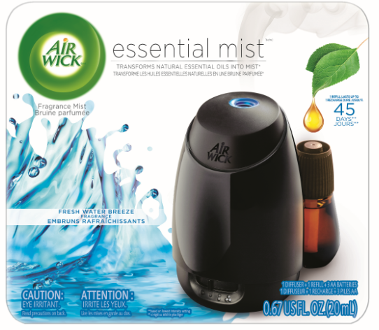 AIR WICK Essential Mist  Fresh Water Breeze  Kit Canada Discontinued